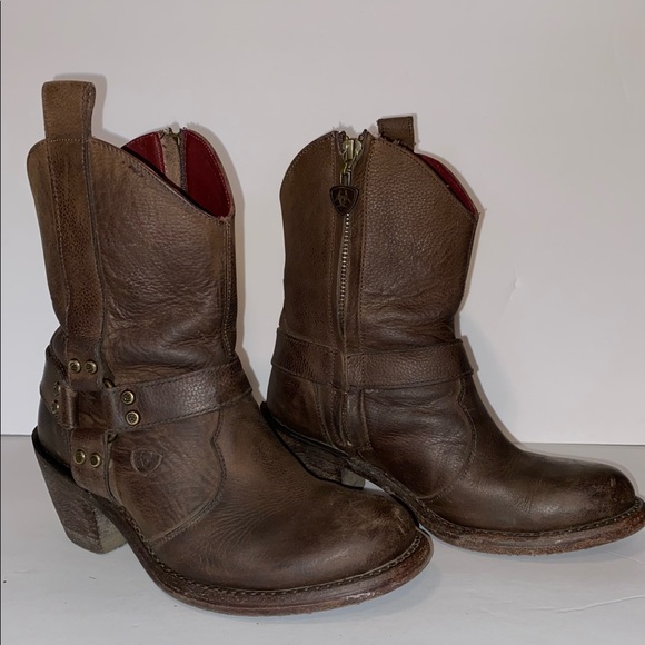 Ariat Shoes - Ariat Cowboy Boots Moto Leather Western